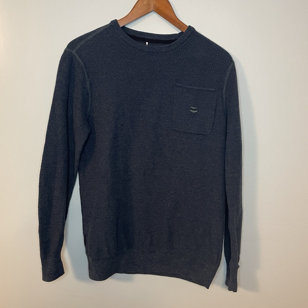 Jetty Brine Sweater‎ Blue Men's Size Small Preppy Casual